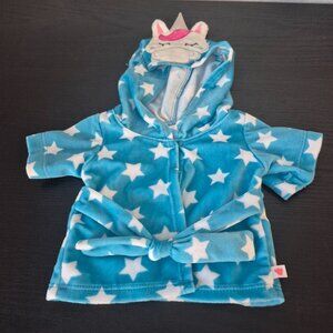 Build A Bear Blue Robe Star Unicorn Clothing Outfit